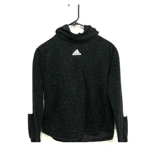 Woman’s black adidas hoodie